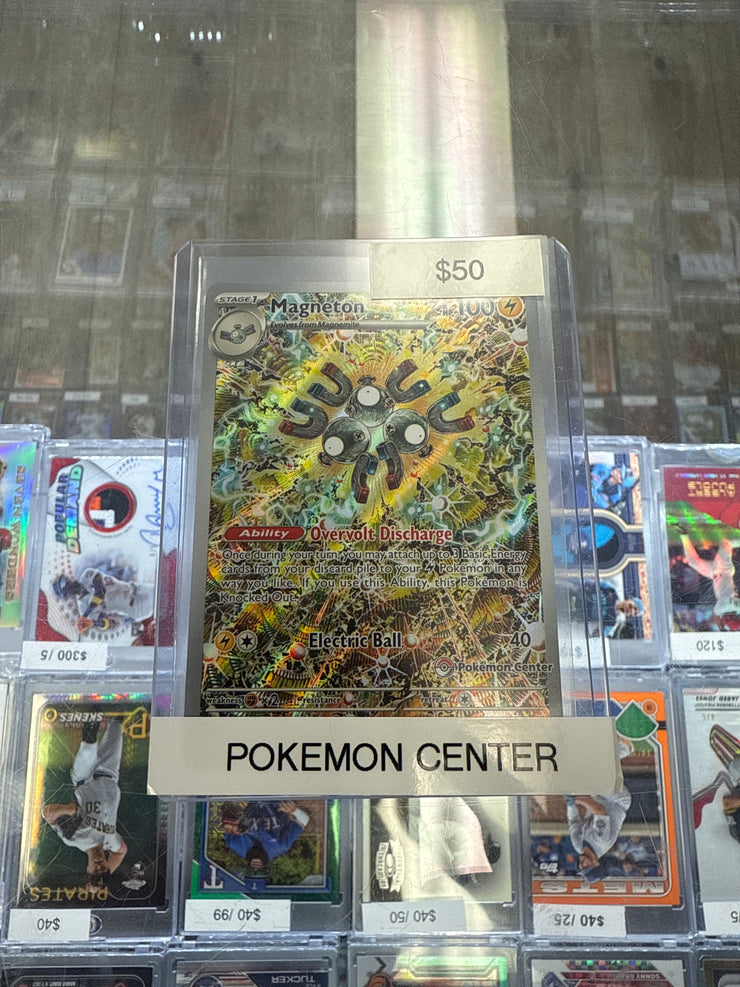 Pokemon Magneton Pokemon Center Exclusive Promo 