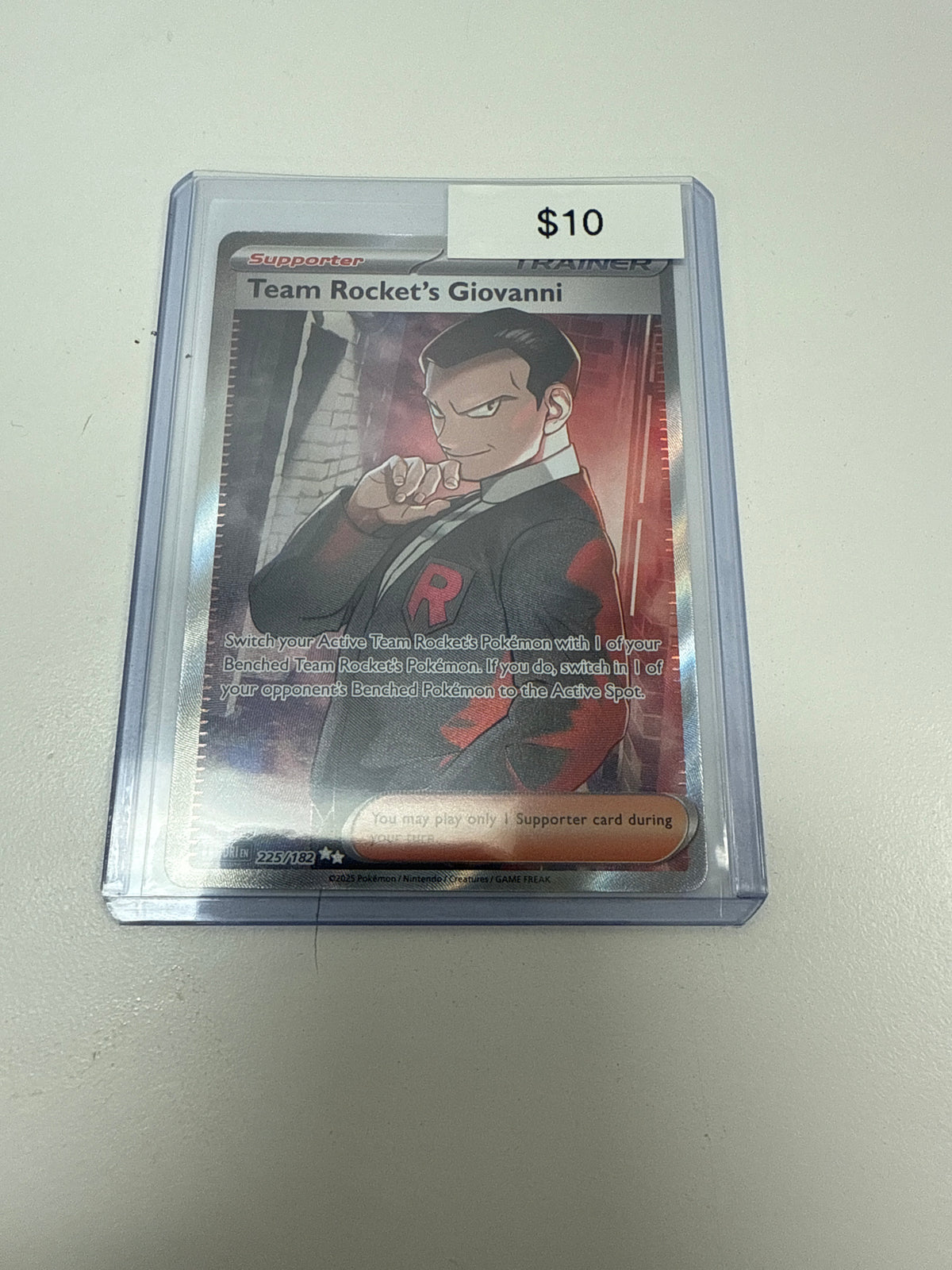 Destined Rivals Team Rocket’s Giovanni #225/182