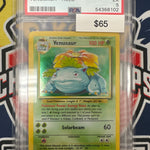 Pokemon Venusaur 15/102 Holo PSA 5