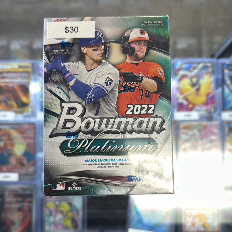 2022 Bowman Platinum Blaster Box