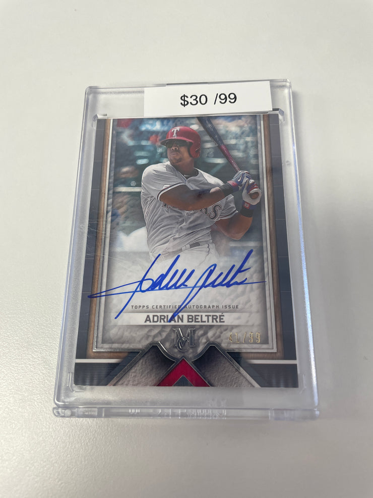 2023 Museum Adrian Beltre Auto /99 
