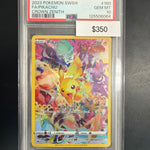 Pokemon Pikachu Crown Zenith #160 PSA 10