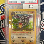 Pokemon Aerodactyl Holo 1/62 PSA 6