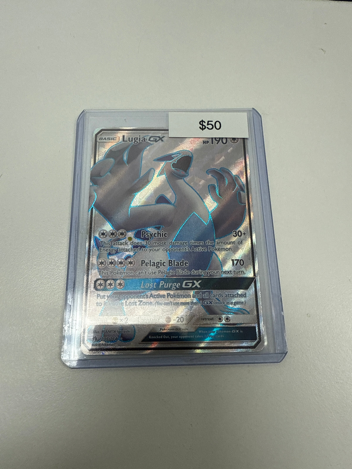 Pokemon Lugia Gx #207/214