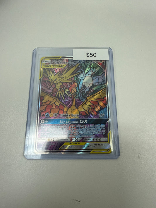 Pokémon Moltres & Zapdos & Articuno SM Promo SM210