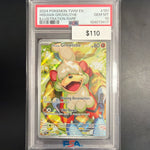 Pokemon Twilight Masquerade Hisuian Growlithe #181 PSA 10