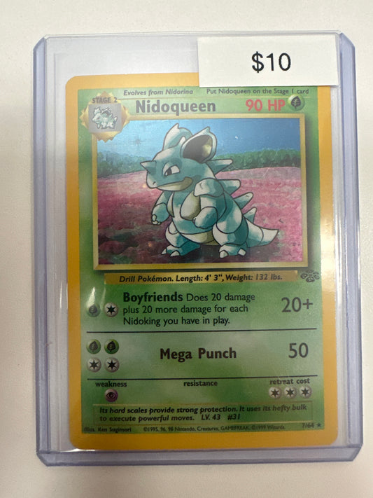 Pokemon Nidoqueen Holo 7/64