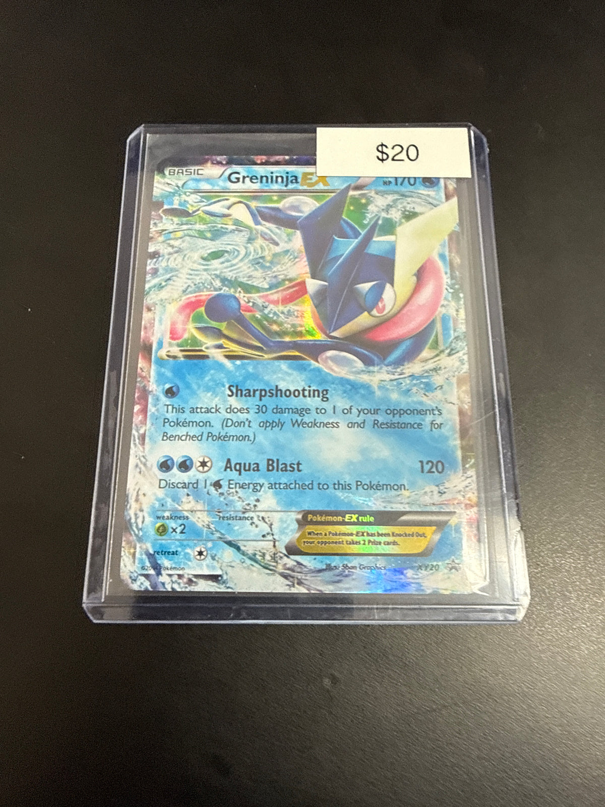 Pokemon Greninja Ex #xy20