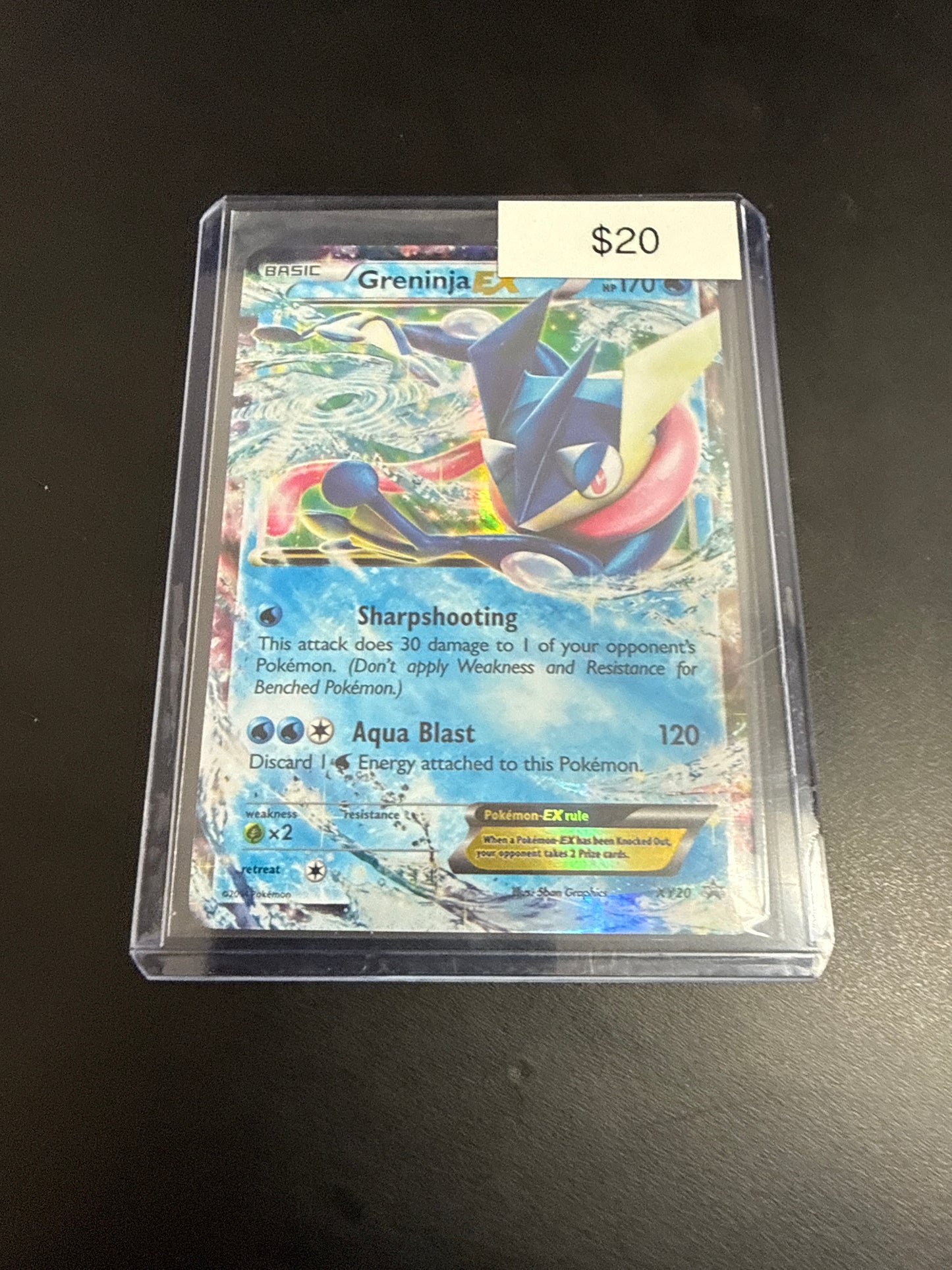 Pokemon Greninja Ex #xy20