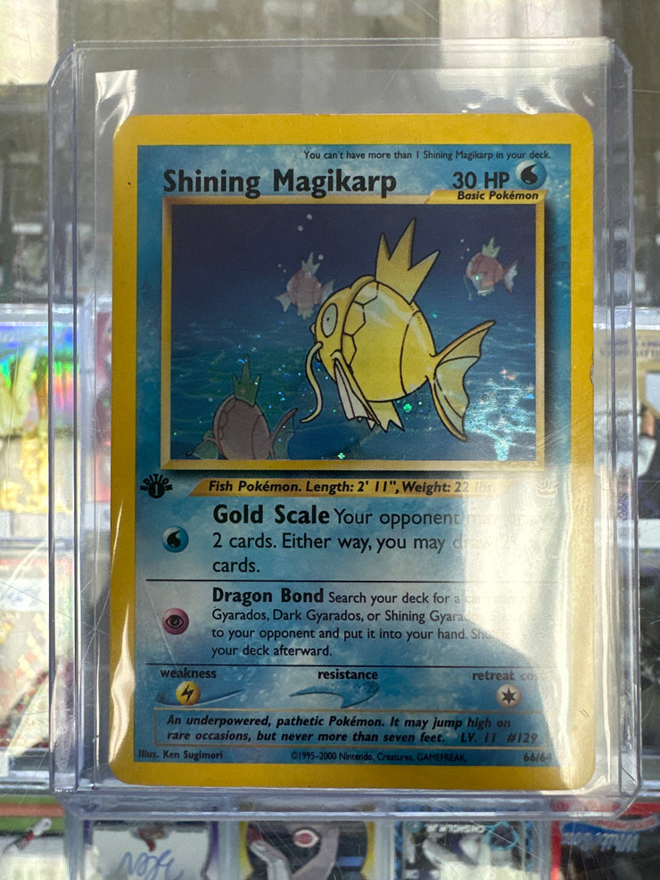 Pokemon Shining Magikarp 1st Edition Holo 66/64