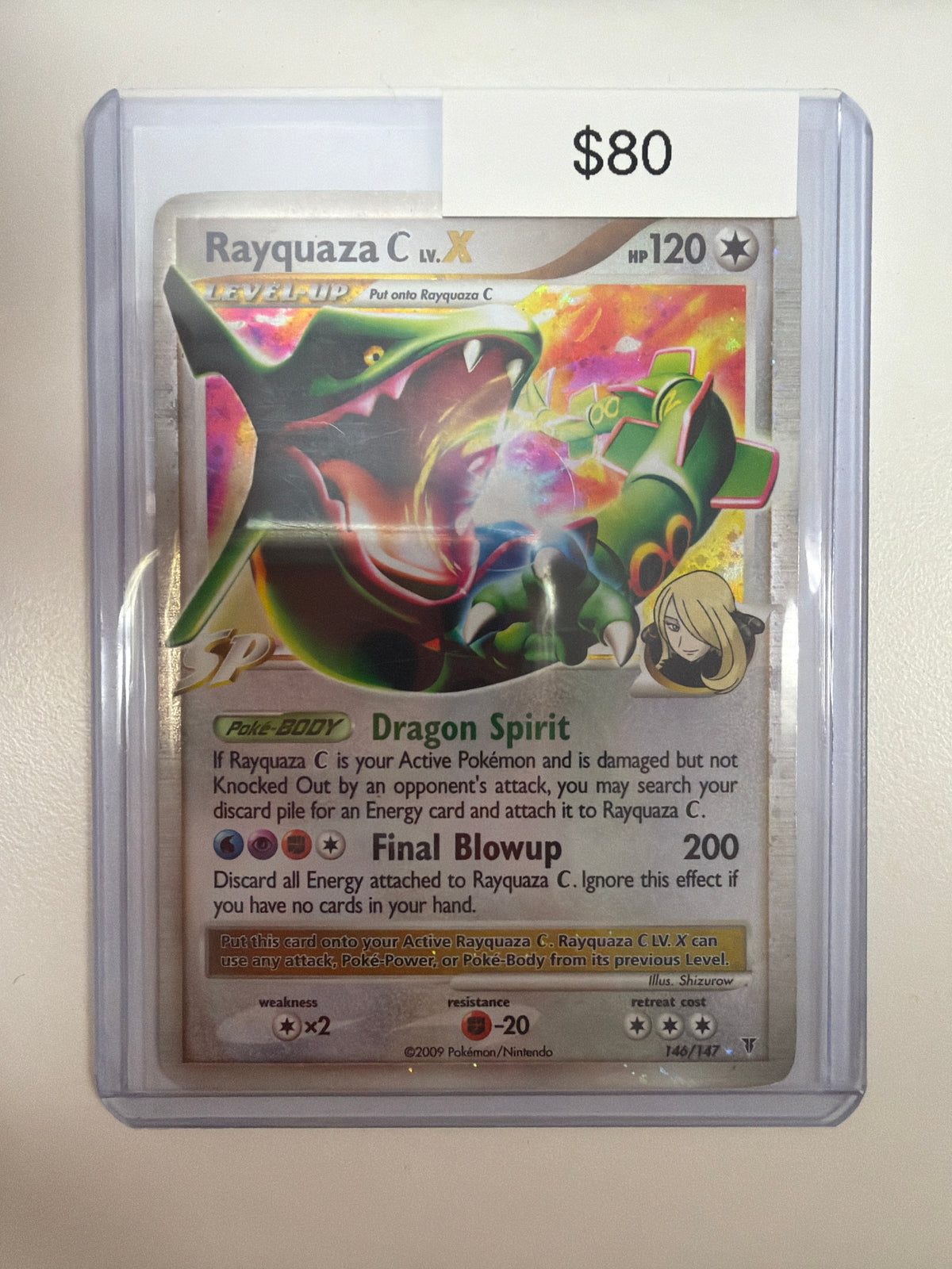 Pokemon Rayquaza C LV. X 146/147