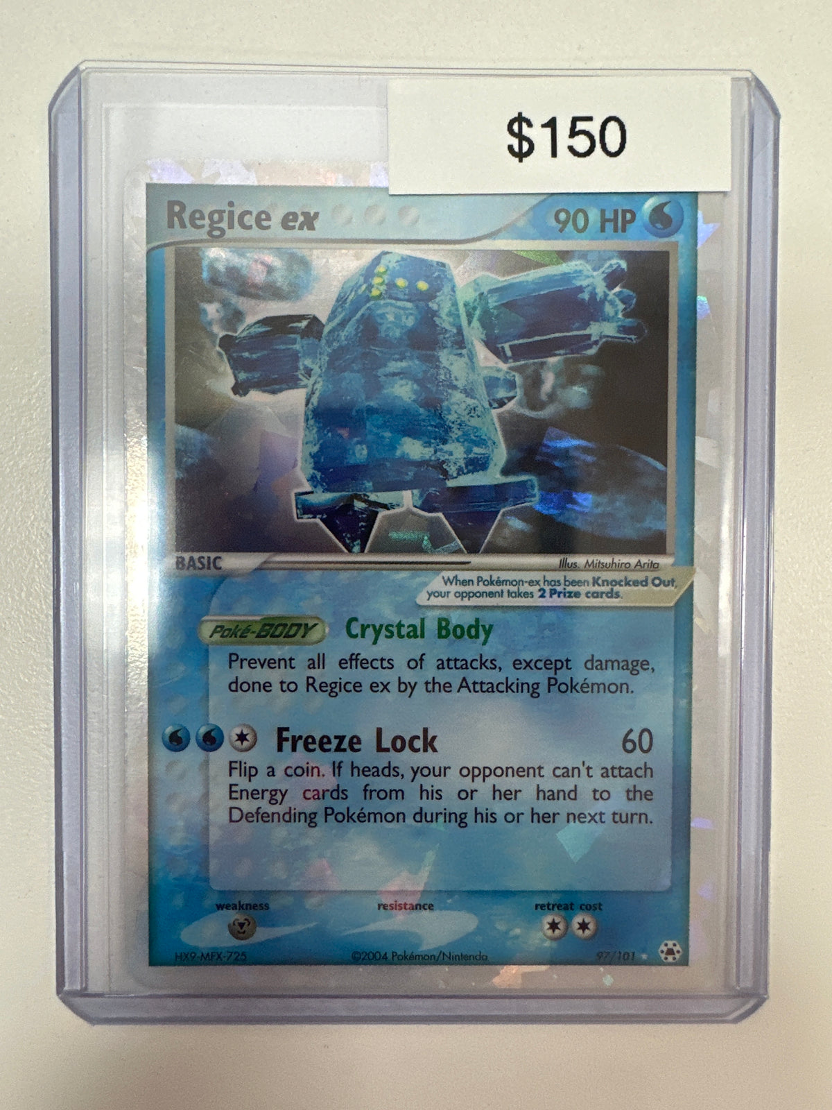Pokemon Regice ex 97/101