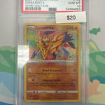 2020 Pokemon Vivid Voltage Zamazenta Amazing Rare #102 PSA 10