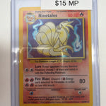 Pokemon Ninetales Base Set 12/102 MP