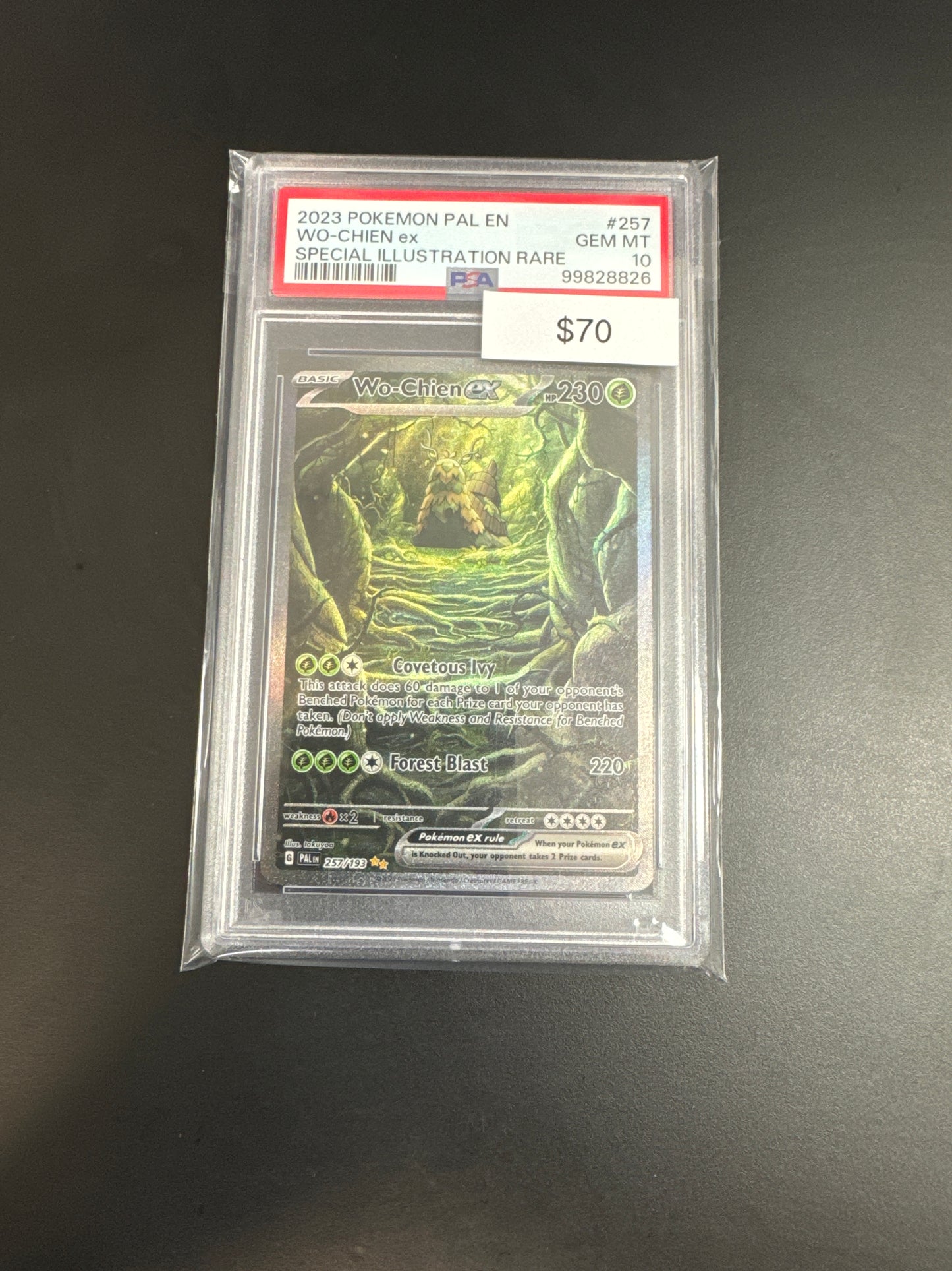 2023 Pokémon Wo Chien Ex 257 PSA 10