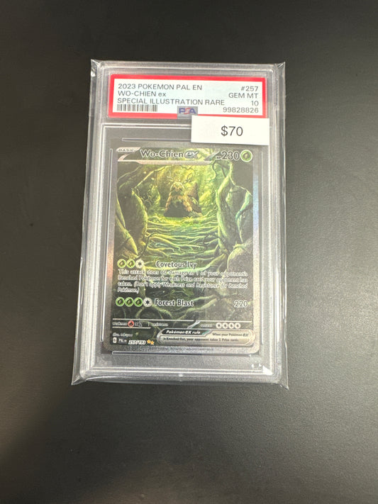 2023 Pokémon Wo Chien Ex 257 PSA 10