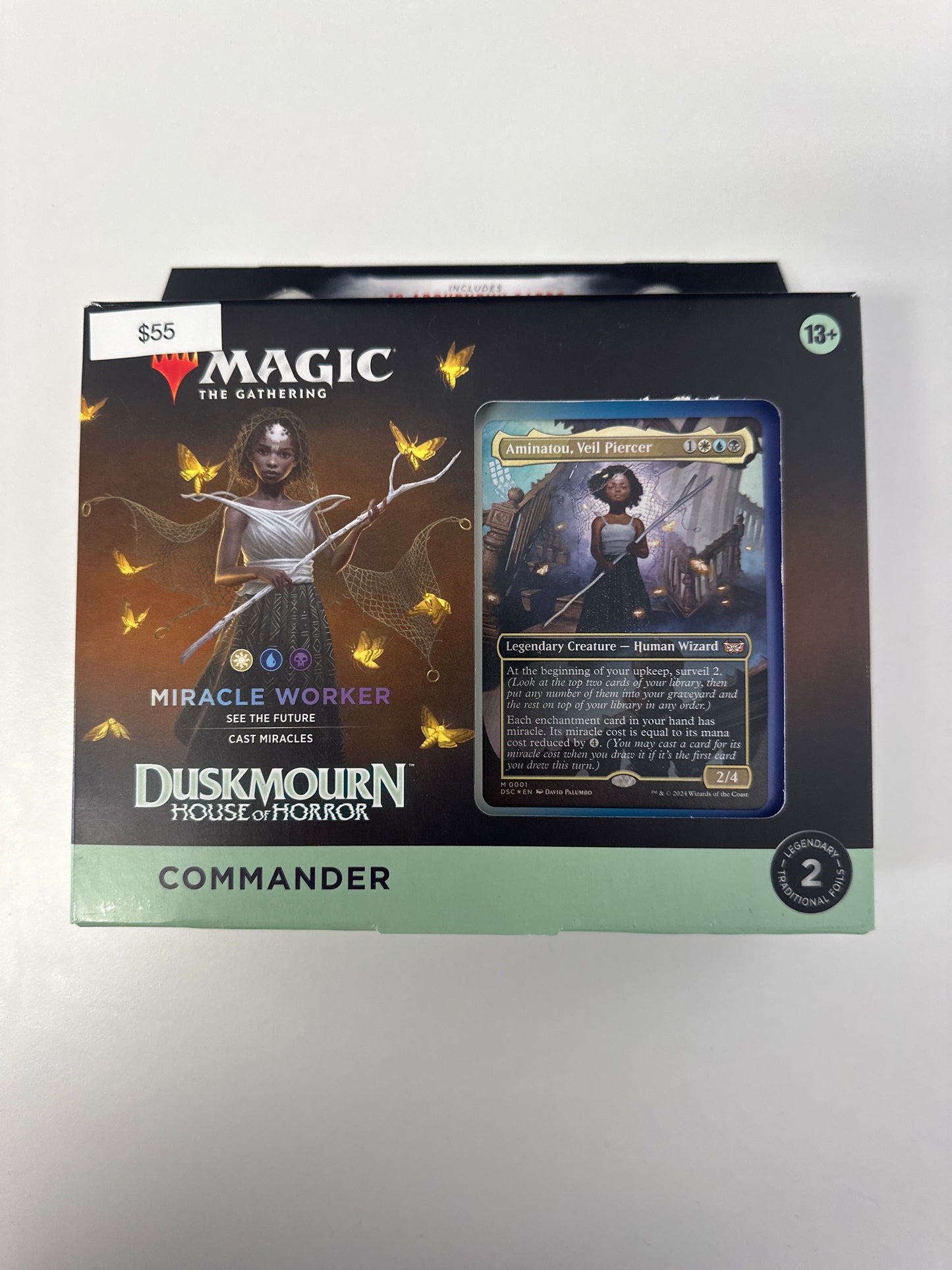 Magic The Gathering Duskmourn House of Horrors Miracle Worker Comander Deck