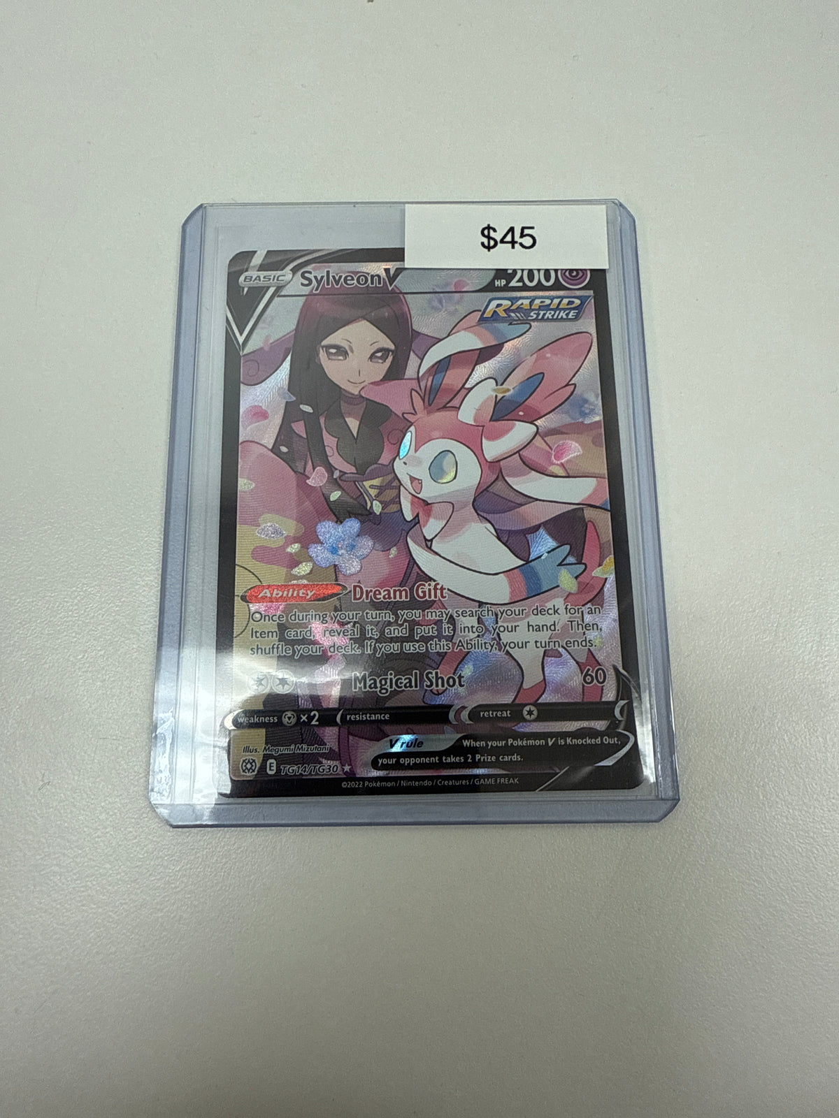 Pokémon Sylveon V Brilliant Stars TG14/TG30