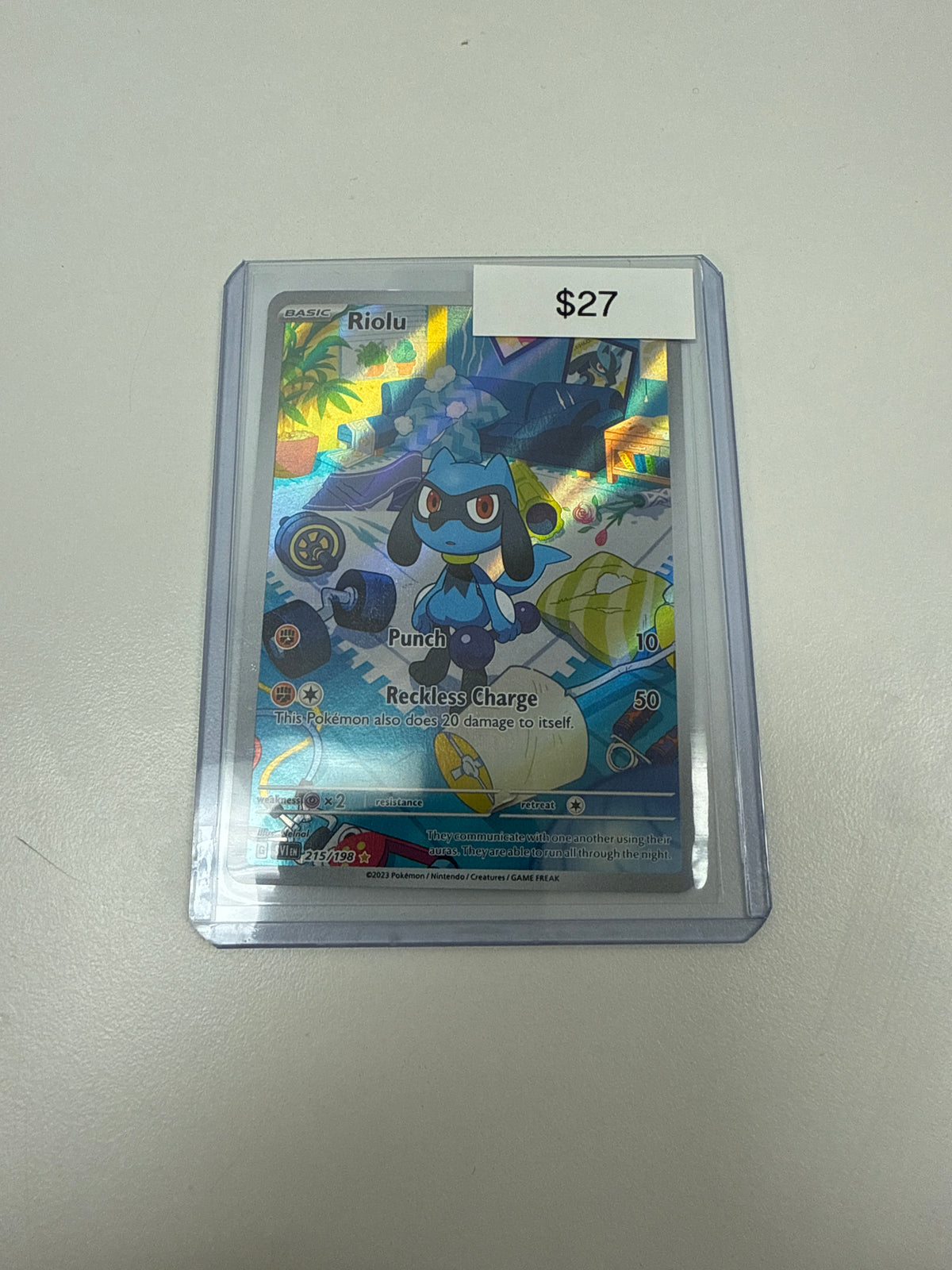 Pokemon Riolu #215/198