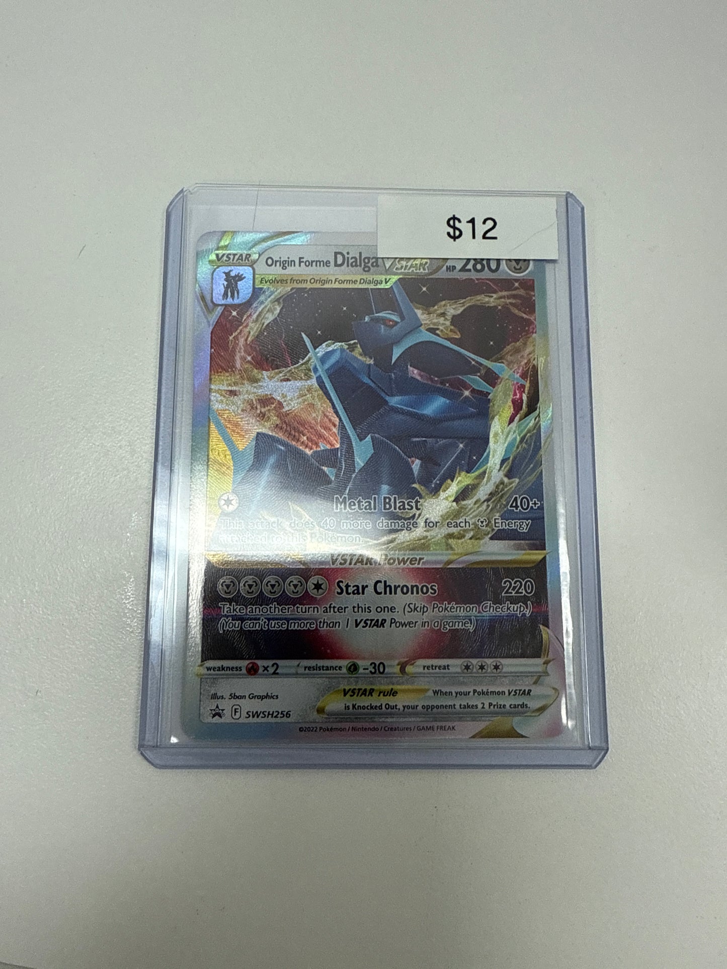 Pokemon Origin Forme Dialga Vstar #swsh256