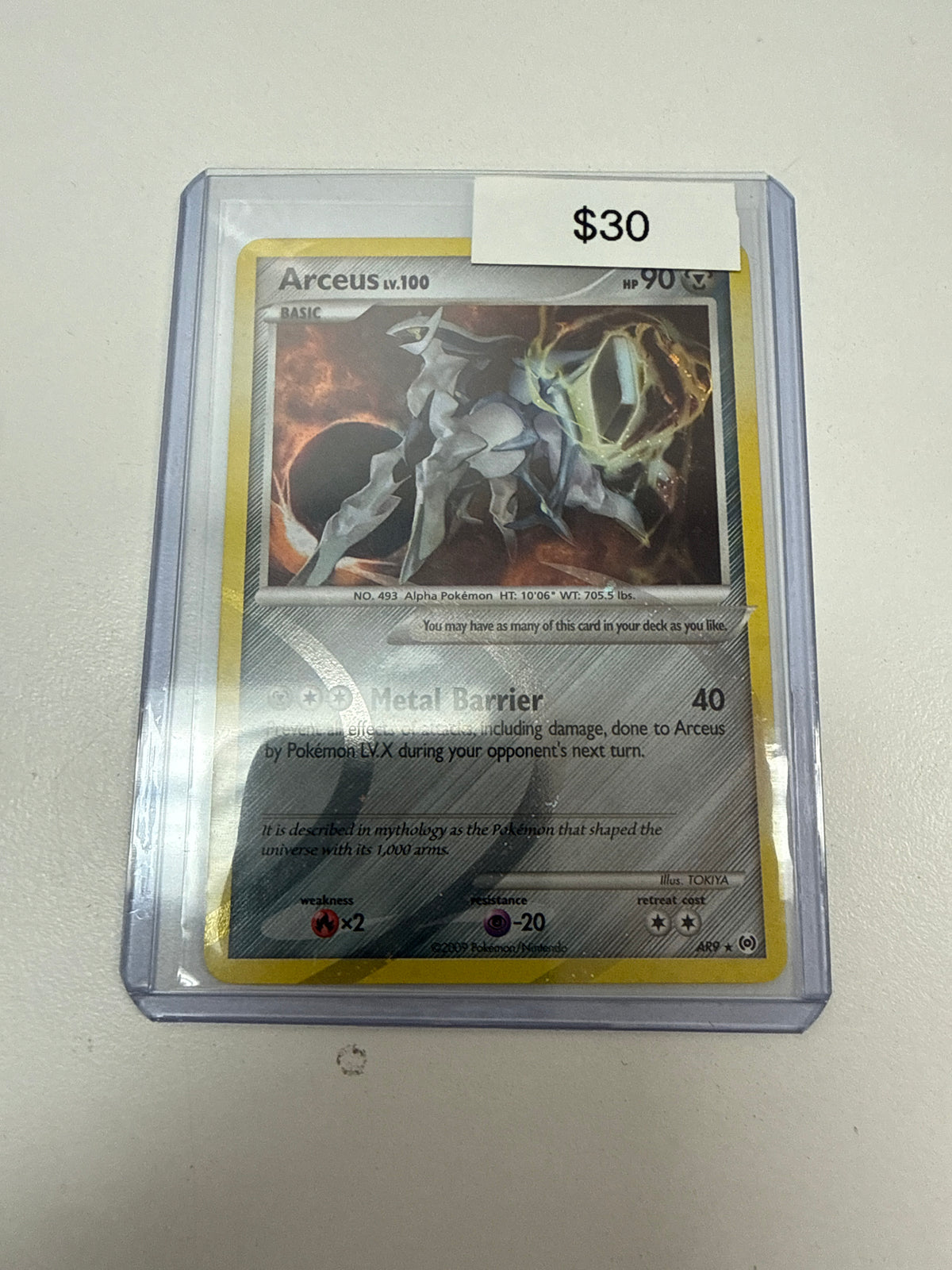 Pokemon Arceus Holo #ar9