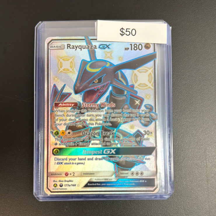 Pokémon Rayquaza GX Promo 177a/168