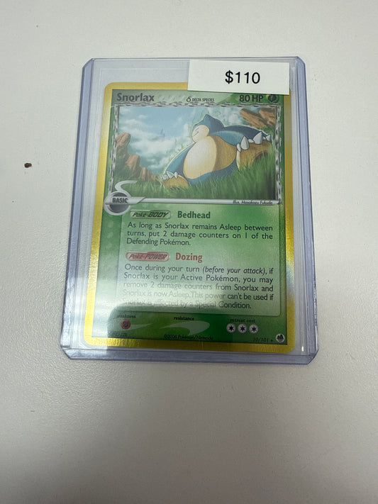 Pokemon Snorlax Delta Species #10/101