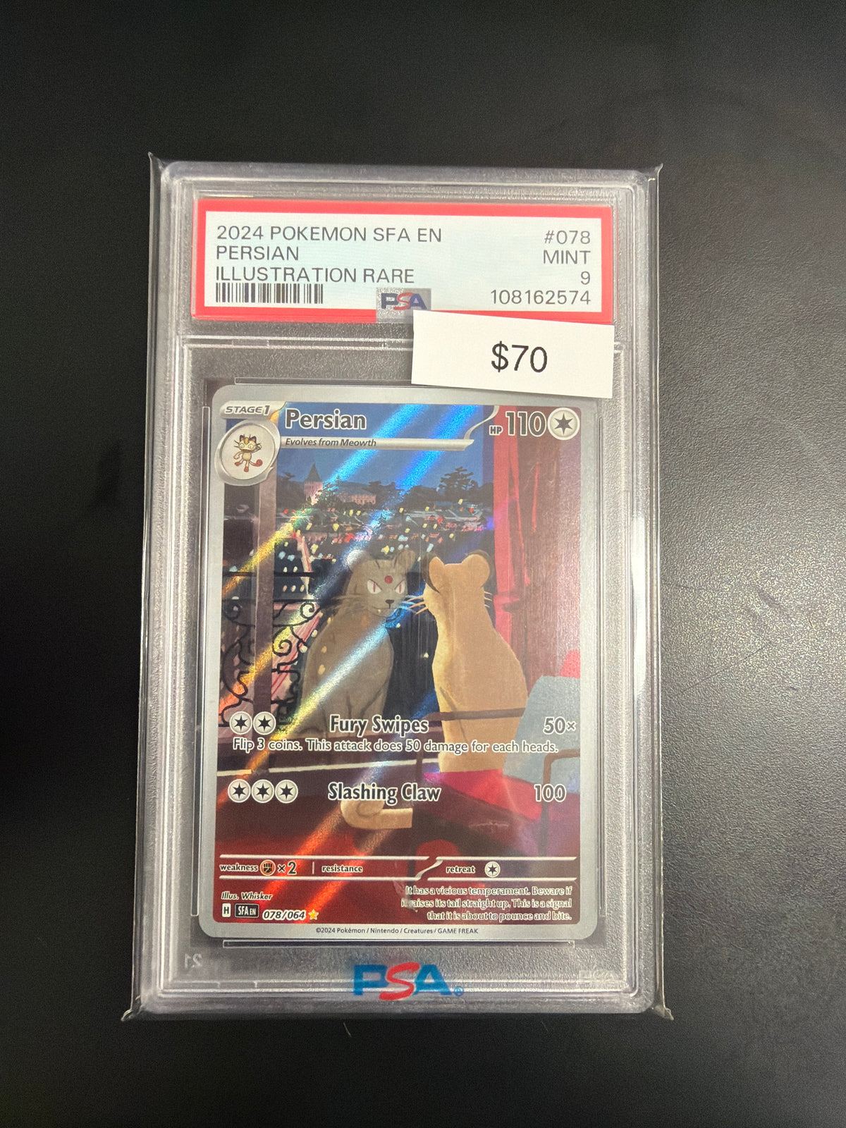 Pokemon Persian #078 PSA 9