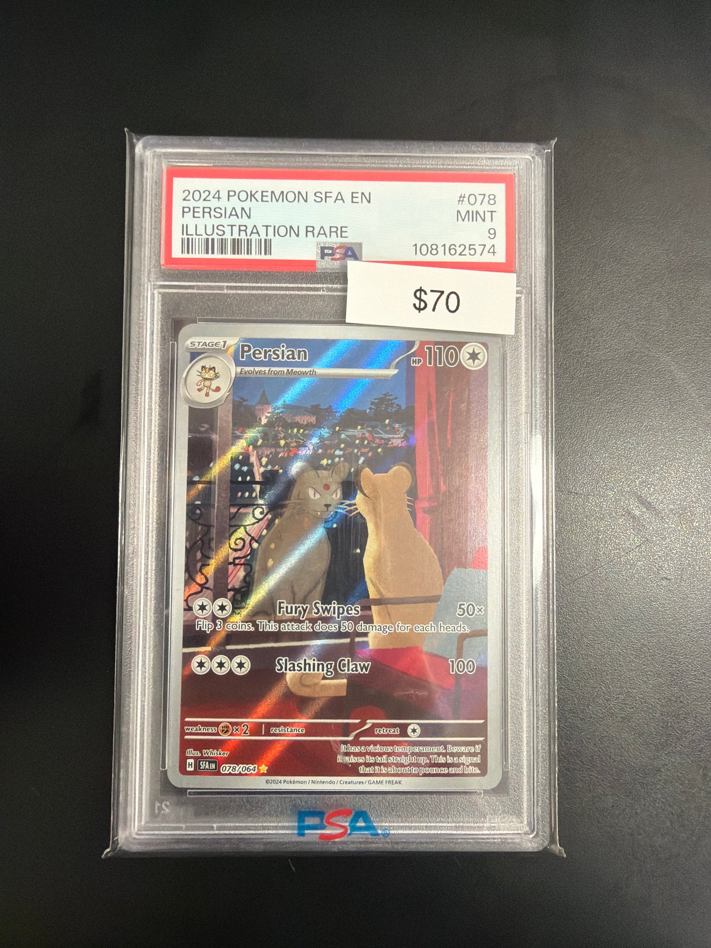 Pokemon Persian #078 PSA 9