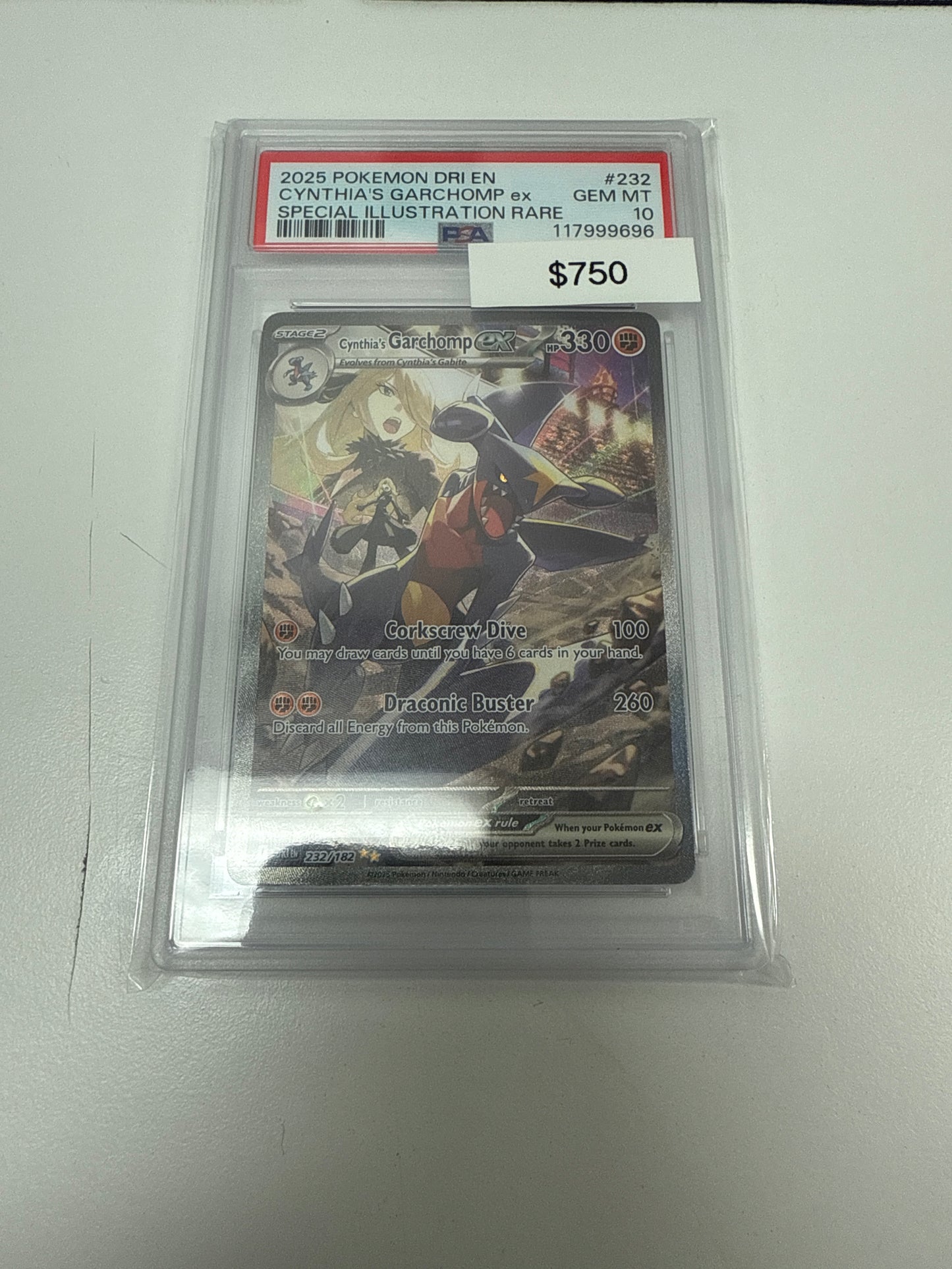 Journey Together Cynthia’s Garchomp Ex Alt Art #232/182