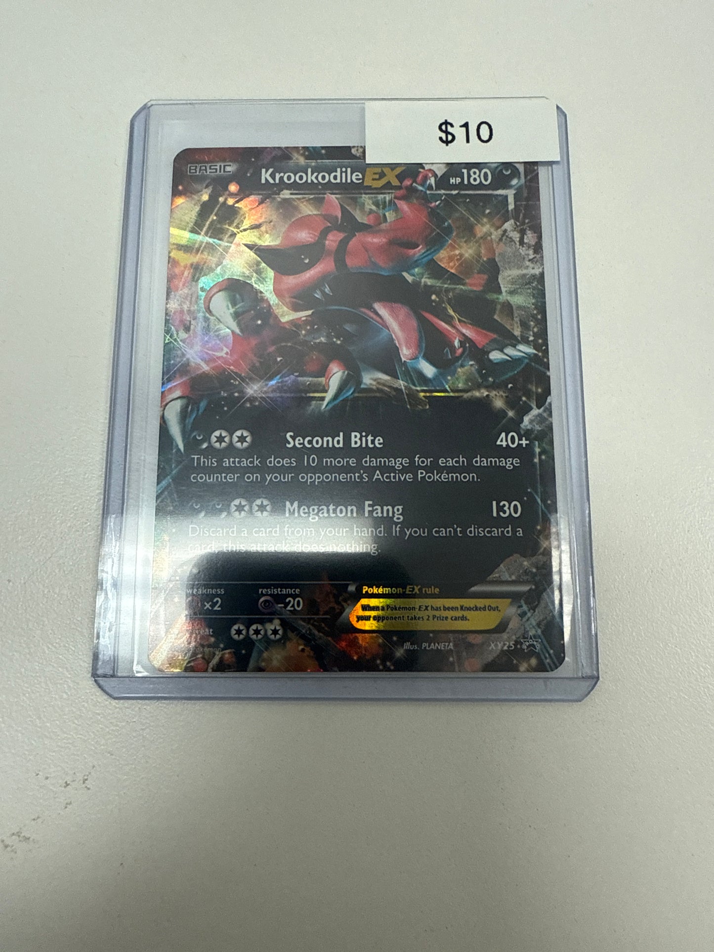 Pokemon Krookodile Ex #XY25