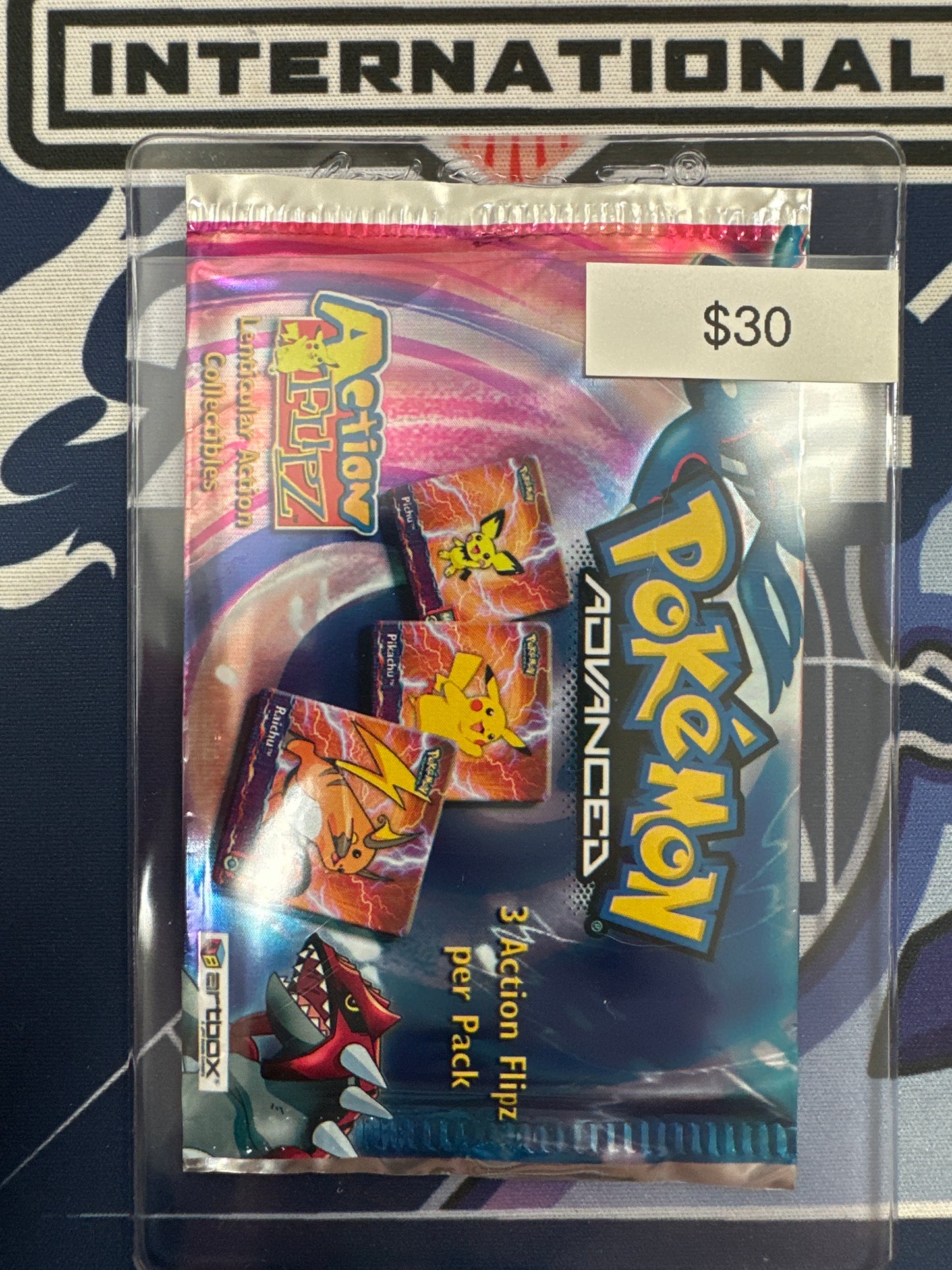 Pokemon Advanced 3 Action Flipz Pack