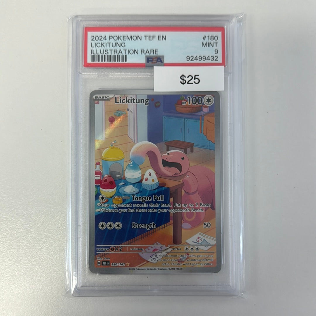 Pokémon Lickitung 180 PSA 9