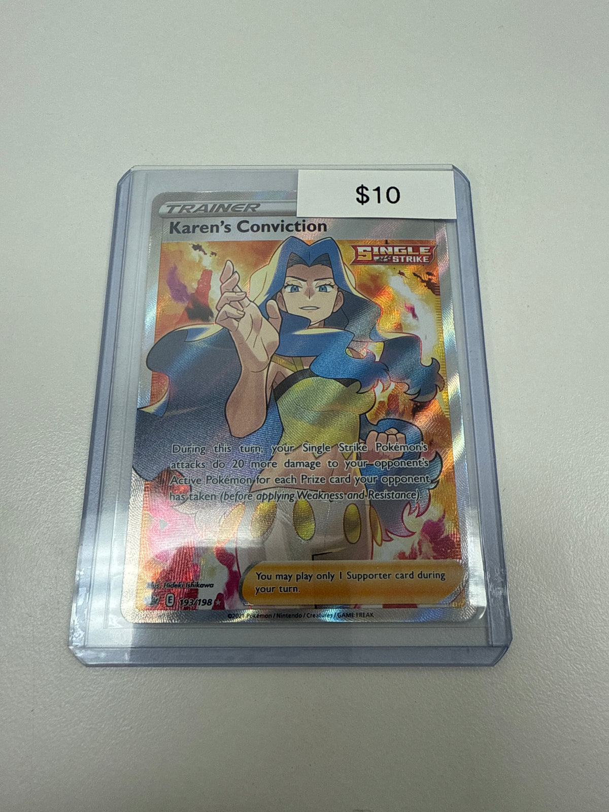 Pokemon Karen’s Conviction #193/198