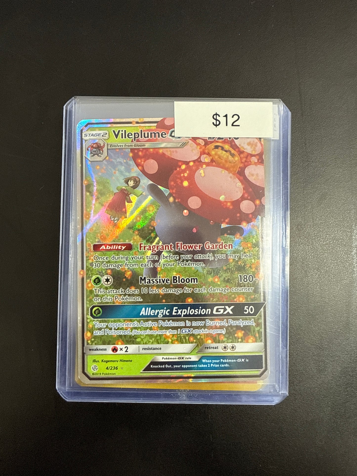 Pokémon VILEPLUME EX 4/236