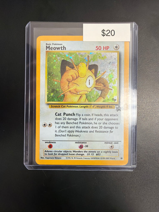 Pokemon Meowth Promo 10 MP