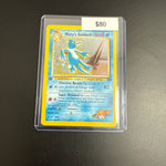Pokémon Misty Golduck 1st Ed. 12/132