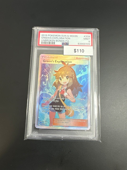 Pokémon Unbroken Bonds #209 PSA 9