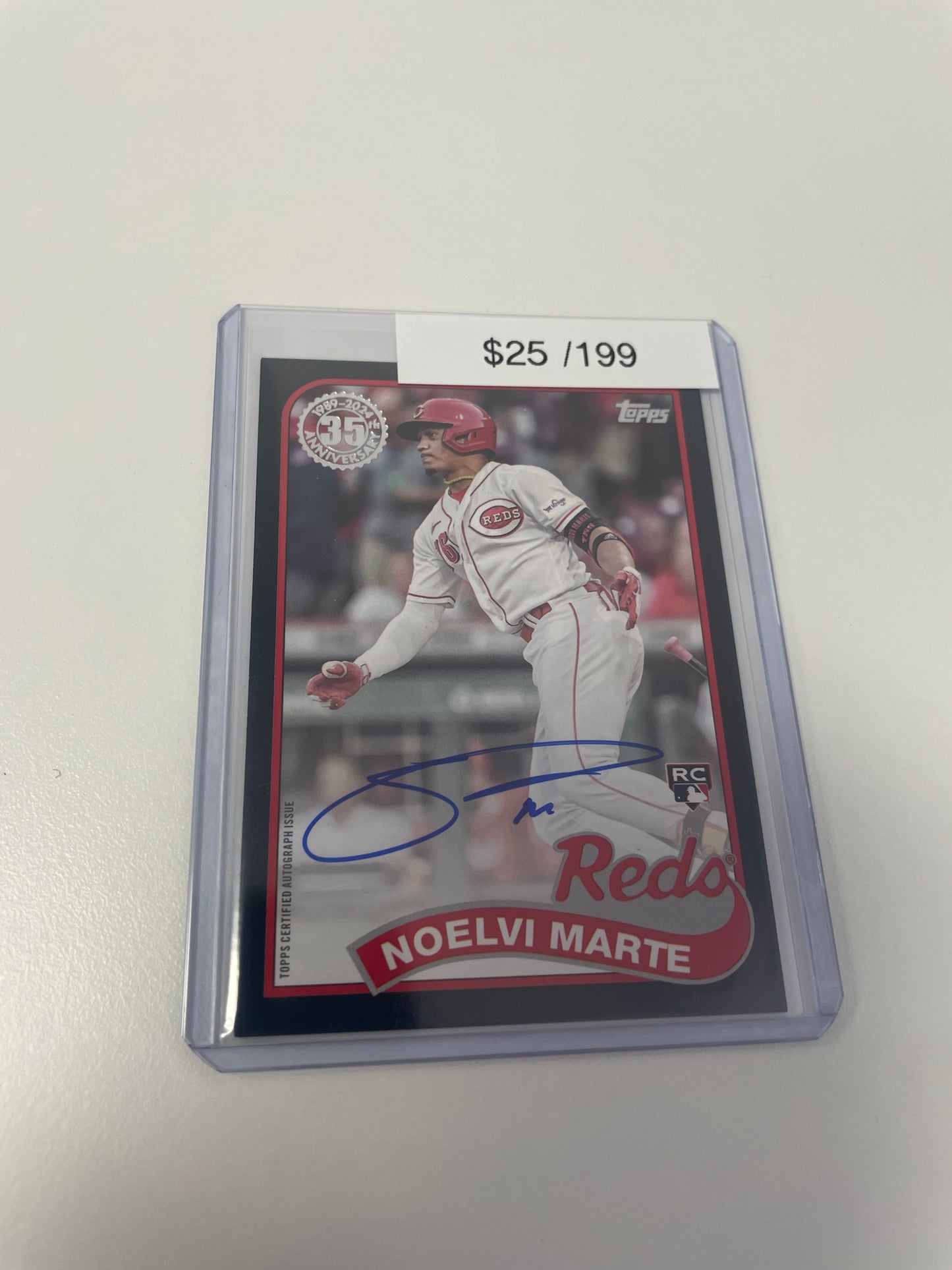 Topps Noelvi Marte Auto /199 #89BA2-NM