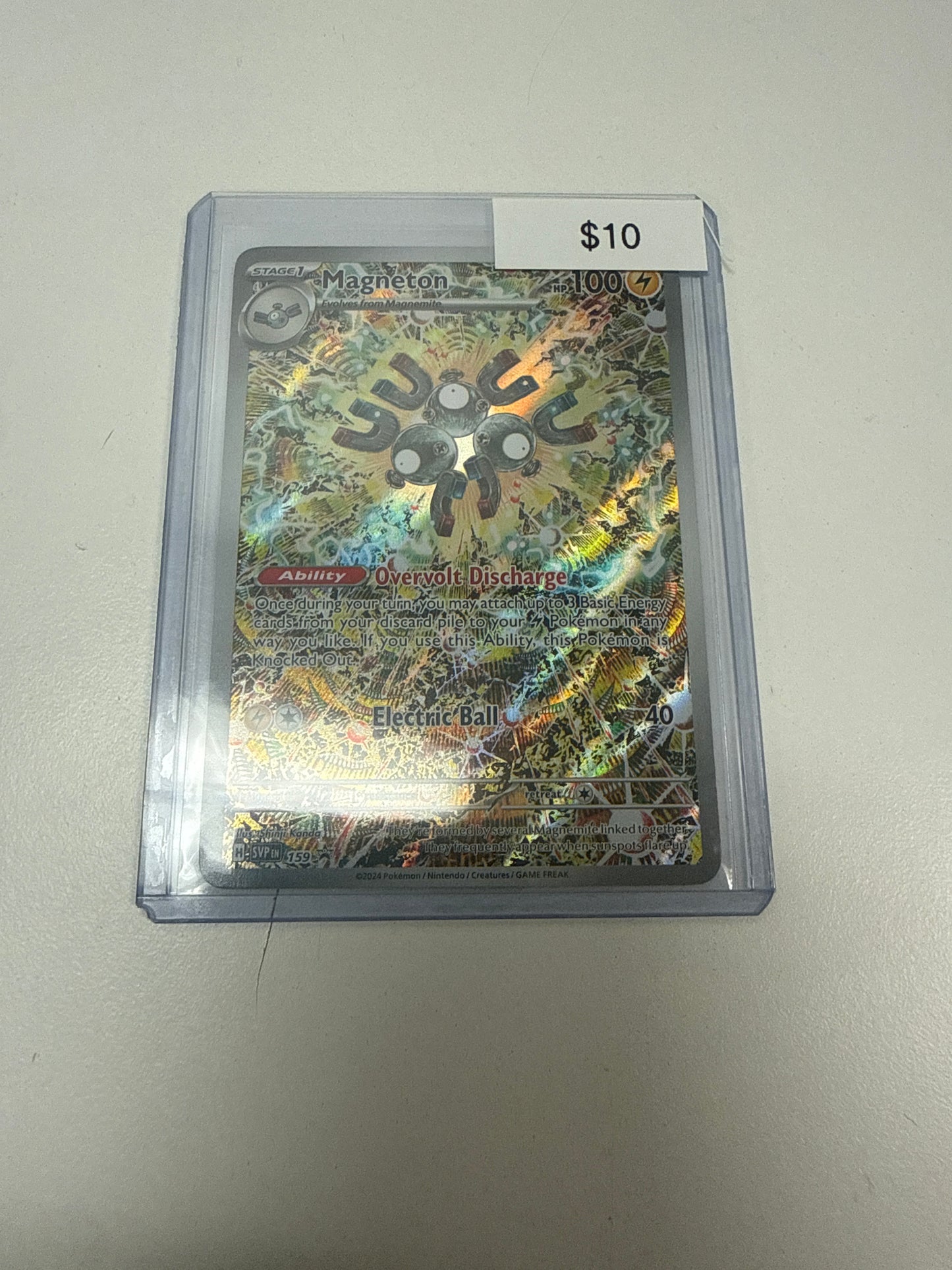 Pokemon Magneton ETB Promo #159