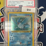 Pokemon Articuno 2/62 1st Edition Holo PSA 6