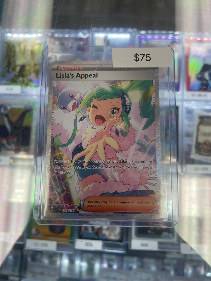 Pokemon Surging Sparks Lisia’s Appeal 