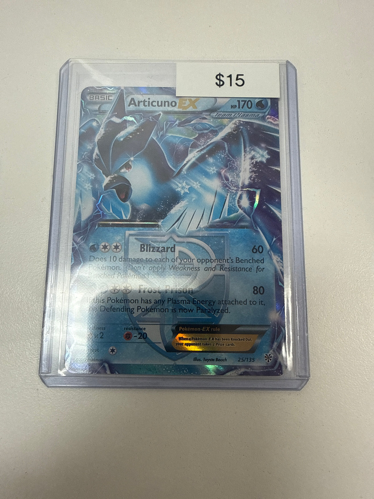Pokemon Articuno Ex #25/135
