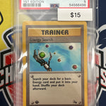 Pokemon Fossil Energy Search 1st Edition PSA 5