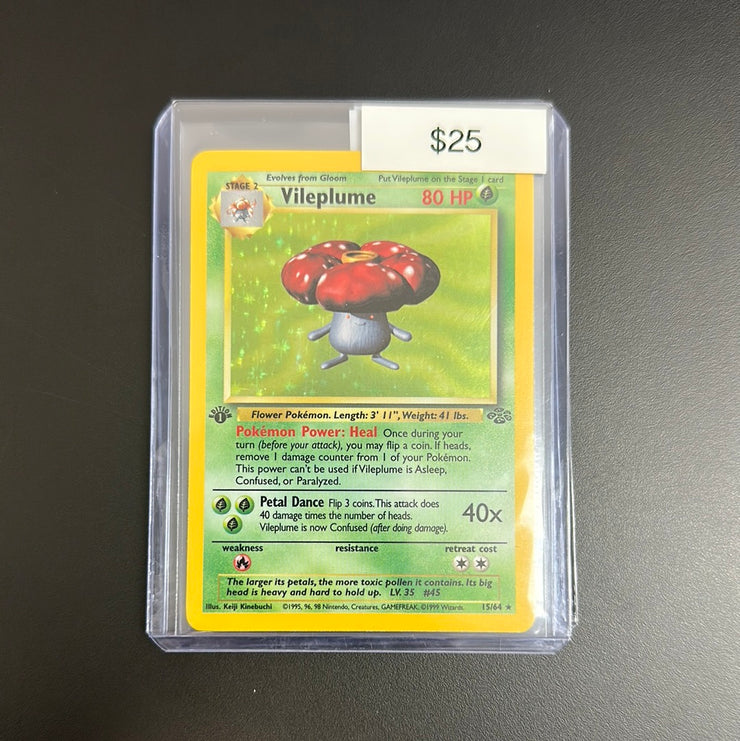 Pokémon Jungle Vileplume 1st Edition 15/64