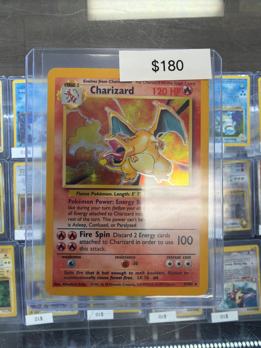 Pokemon Base Set Charizard 4/102