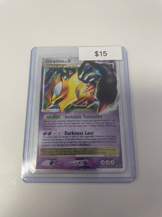 Pokemon Giratina Lv. X Holo #124/127