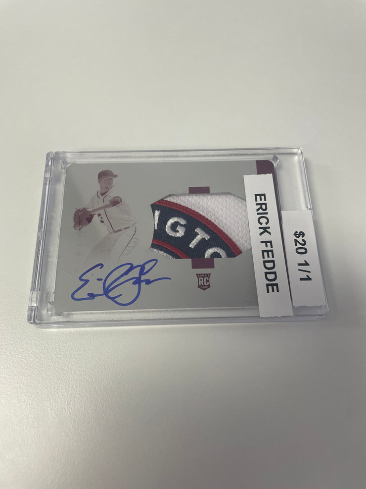 208 National Treasures Erick Fedde RPA 1/1 