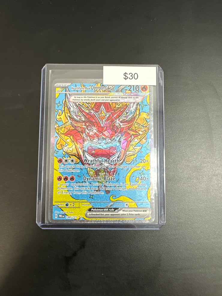 Pokémon Prismatic Evolutions Ogerpon EX 148/131