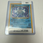 Pokemon Poliwrath Shadowless Holo #13/102